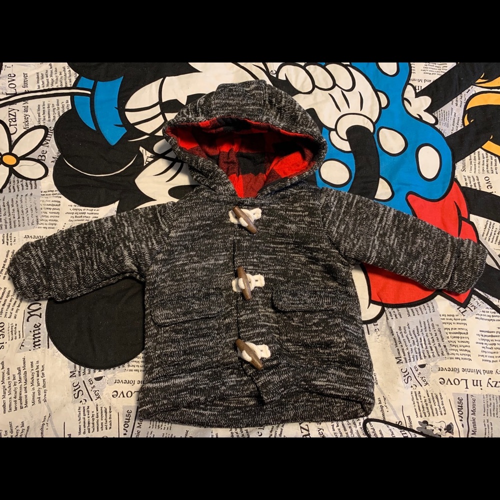 Carter’s Black and White Toggle Jacket